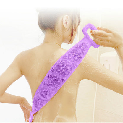 Silicone Back Scrubber Bath Brush – Flexible Body Cleaning Tool