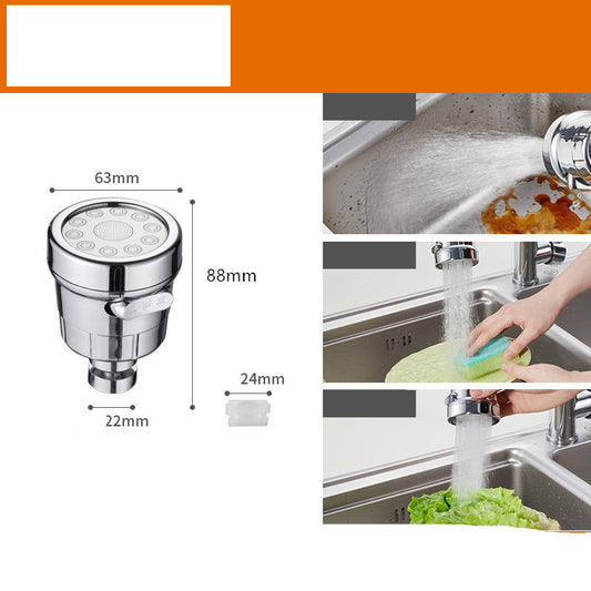 Rotatable sink faucet