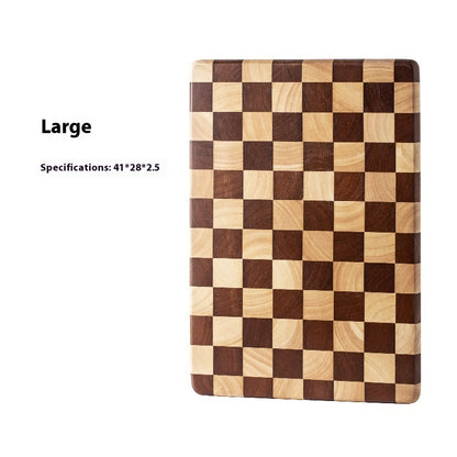 Household Rubber Wooden Cutting Board Solid Wood And Thickened Cutting Board