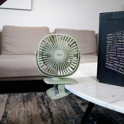 USB night light charging summer small fan
