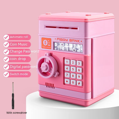Creative Automatic Money Roll Password Coin Bank