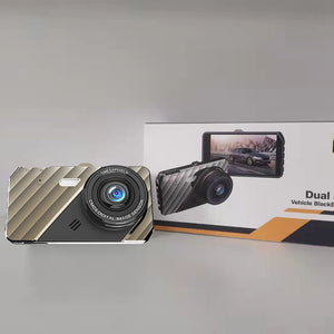 4 Inch Dual Lens Front and Rear Dashcam