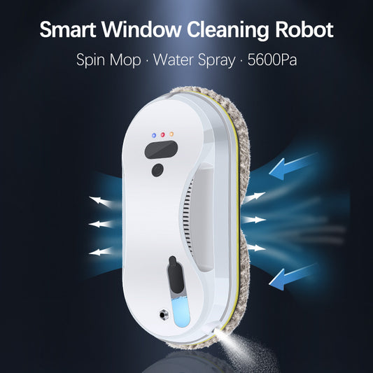 Remote Control Auto Cleaning Ultrasonic Watch Spray Window Clean Robot With Remote Control For Windows Mirror Door