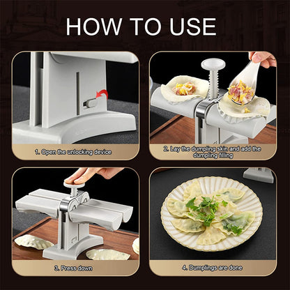 Ondaum Double Head Dumpling Mould