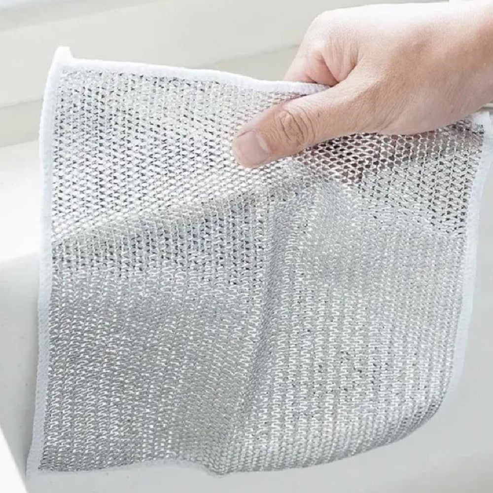 Ondaum Oil-Free Grid Cleaning Cloth for Kitchen and Dishwashing