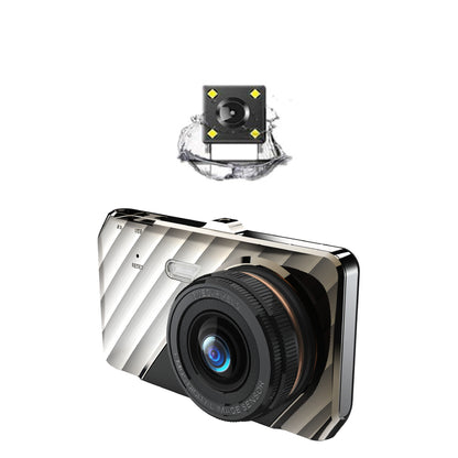4 Inch Dual Lens Front and Rear Dashcam