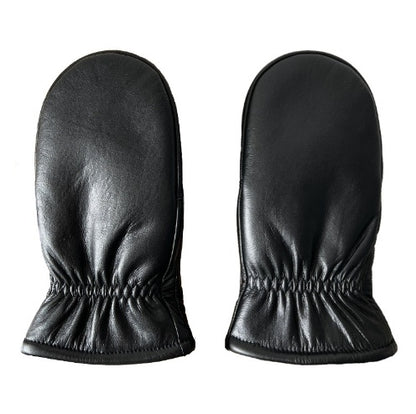 Winter Sheepskin Leather Hand Warm Gloves