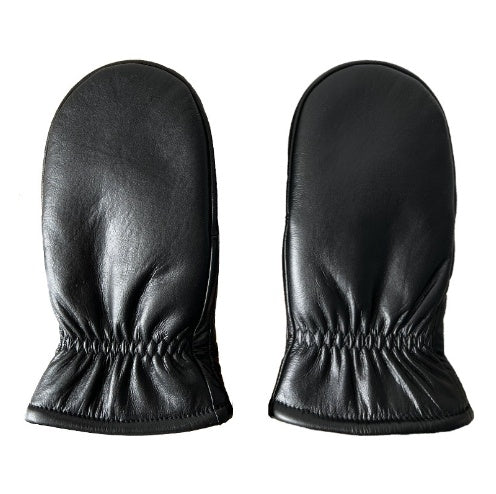 Winter Sheepskin Leather Hand Warm Gloves