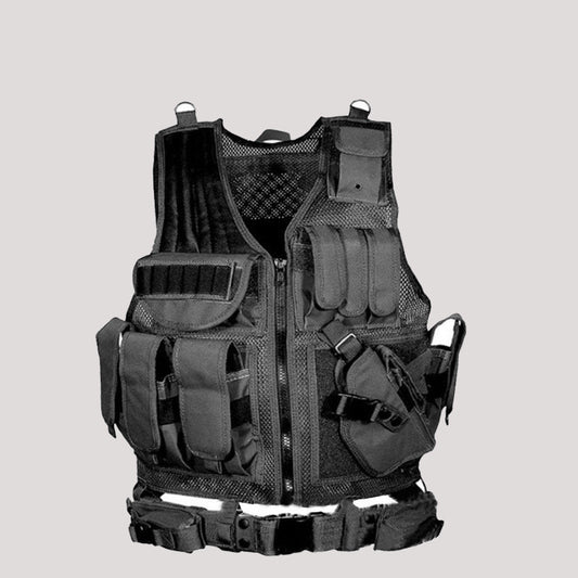 Camouflage Tactical Field Vest – Outdoor Adventure Gear
