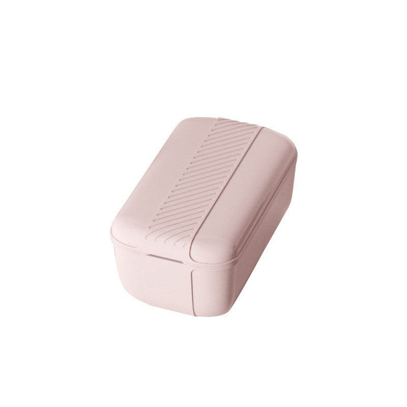 Ondaum Multifunctional Soap Dish with Lid for Hand Rub-Free Foaming