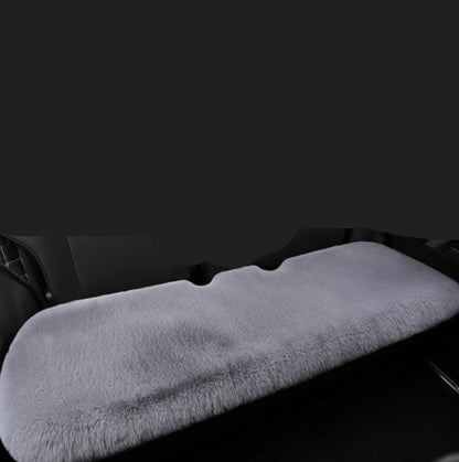 Winter Rabbit Plush Car Seat Cushion Single Piece Square