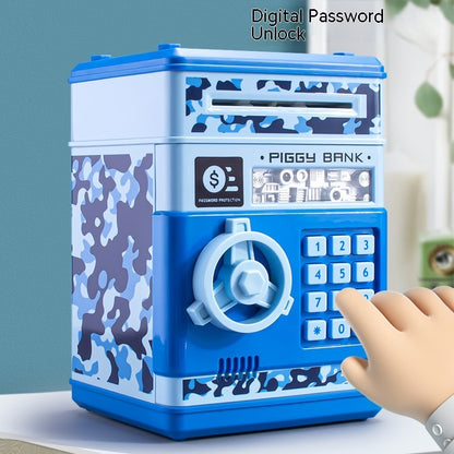 Creative Automatic Money Roll Password Coin Bank