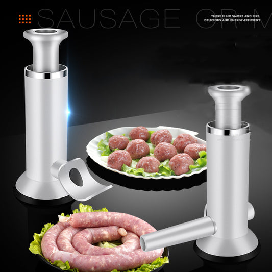Dual-Use Sausage & Meatball Maker: Kitchen Tool for Homemade Delights