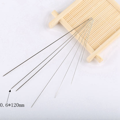 Needle DIY Small Hole Fine Long Needle Ring Threading Tools String Beads Sewing Needle Ornament Accessories