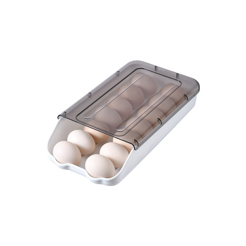 Creative Automatic Rolling Egg Box, Egg Storage Box