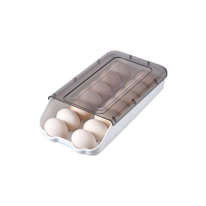 Creative Automatic Rolling Egg Box, Egg Storage Box