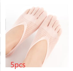 Ondaum Women's 5 Toe Socks
