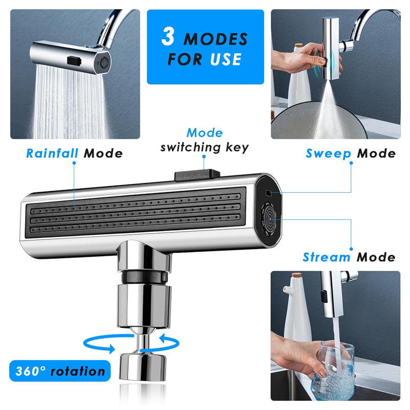 Multifunctional Kitchen Faucet Waterfall Nozzle