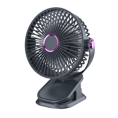 Clip Fan USB Lighting Desktop Household Fan Portable