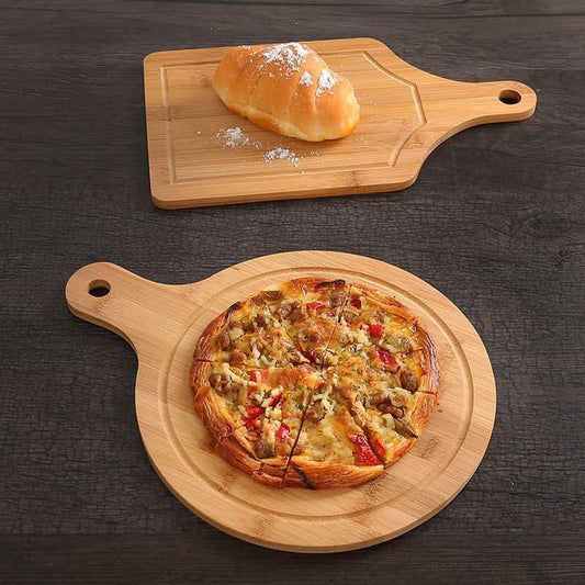 Bamboo Fiber Pizza and Fruit Chopping Board