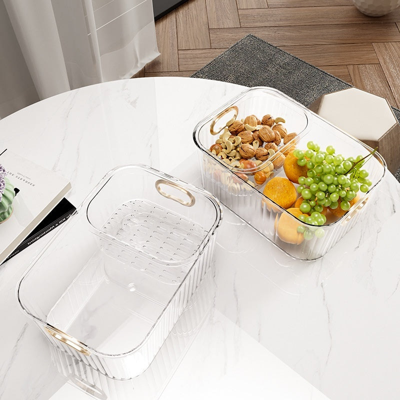 Removable Double-Layer Desktop Drain Basket