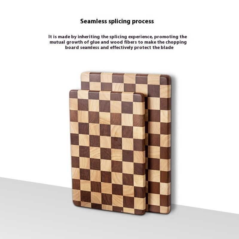 Household Rubber Wooden Cutting Board Solid Wood And Thickened Cutting Board