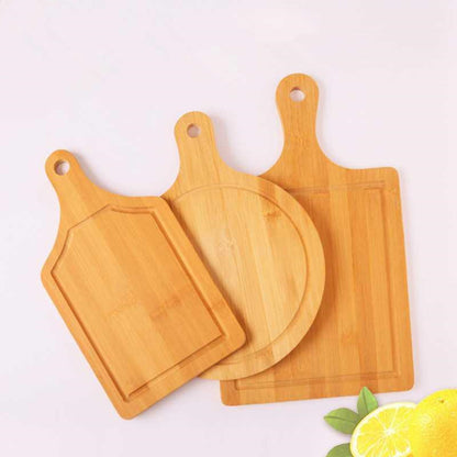 Bamboo Fiber Pizza and Fruit Chopping Board