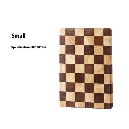 Household Rubber Wooden Cutting Board Solid Wood And Thickened Cutting Board