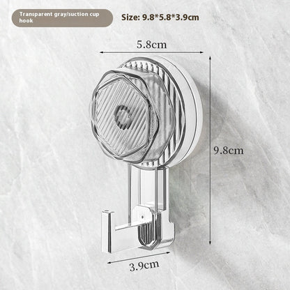 Strong Suction Cup Hook Punch-free Seamless Rotation