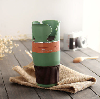 Car Cup and Accessory Holder – Rotatable ABS Drink Holder