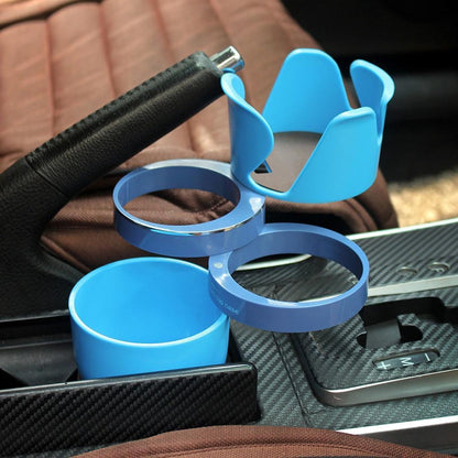 Car Cup and Accessory Holder – Rotatable ABS Drink Holder