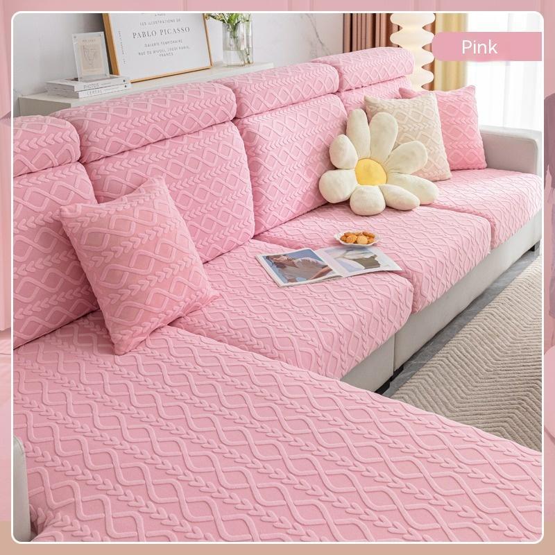 Jacquard Velvet Elastic All-inclusive Universal Sofa Cover