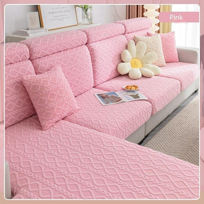 Jacquard Velvet Elastic All-inclusive Universal Sofa Cover