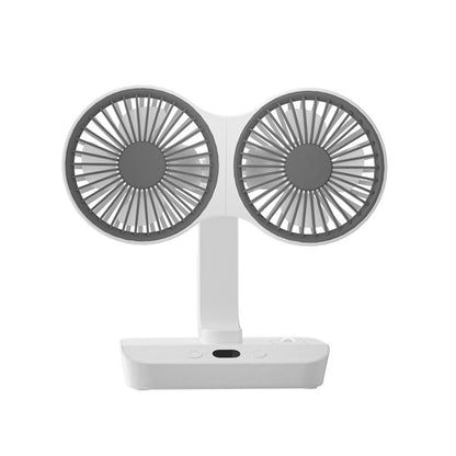 Ondaum Multi-Functional Dual Head Ultra Endurance Small Fan