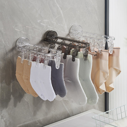 Ondaum Suction Cup Folding Hanger for Punch-Free Household Organization