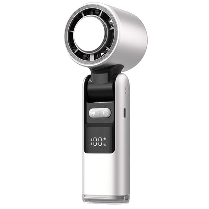Turbo Chilled Ice Sensation Mini USB Fan with Digital Display