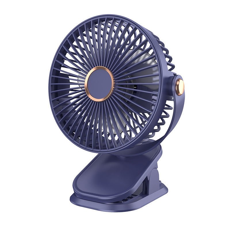 Clip Fan USB Lighting Desktop Household Fan Portable