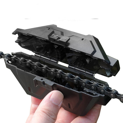 Portable Bicycle Motorcycle Chain Cleaner Bike Brushes Scrubber Wash Tool Mountain Cycling Cleaning Accessories