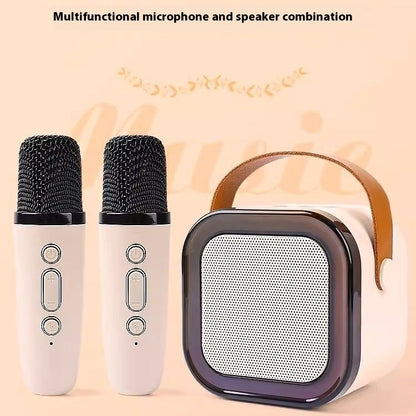Wireless Bluetooth Mini Microphone All-in-One KTV Machine