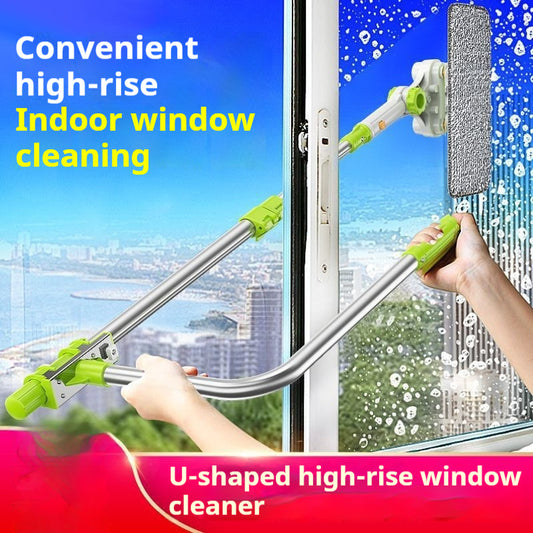 Window Cleaning Double Sides Eyelid Stickers Outdoor Cleaning