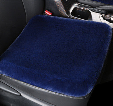 Winter Rabbit Plush Car Seat Cushion Single Piece Square