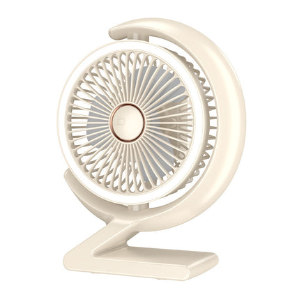 Clip Fan USB Lighting Desktop Household Fan Portable