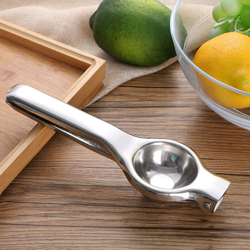 Stainless Steel Manual Juicer Household Juicer Vegetable Juice Pomegranate Orange Squeezer Simple Mini Lemon Clip