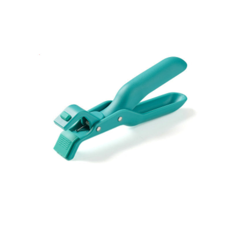 Teal plastic clip on a white background with '2pcs' text.