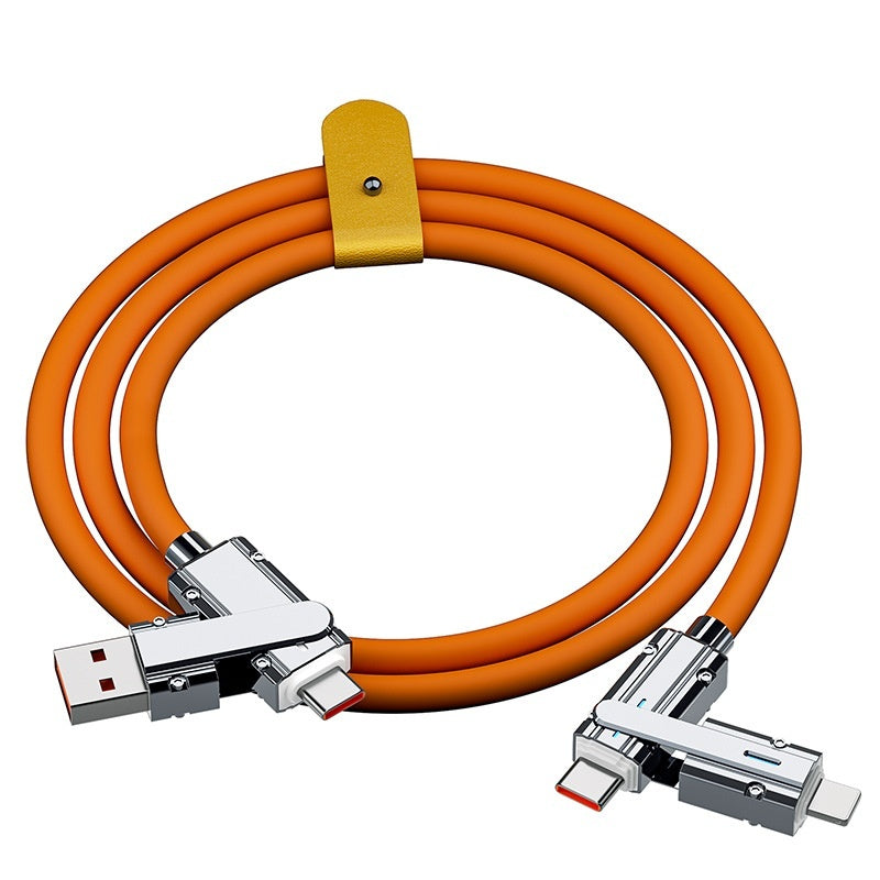 Mech Four-in-one Fast Charge Data Cable