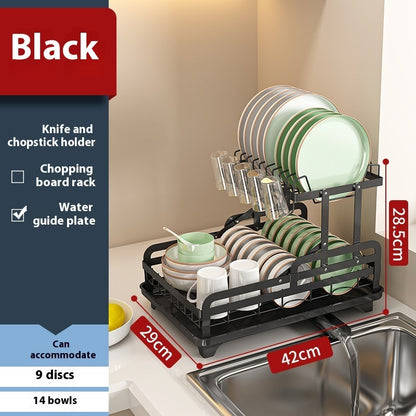 Foldable Kitchen Draining Countertop Dish Rack