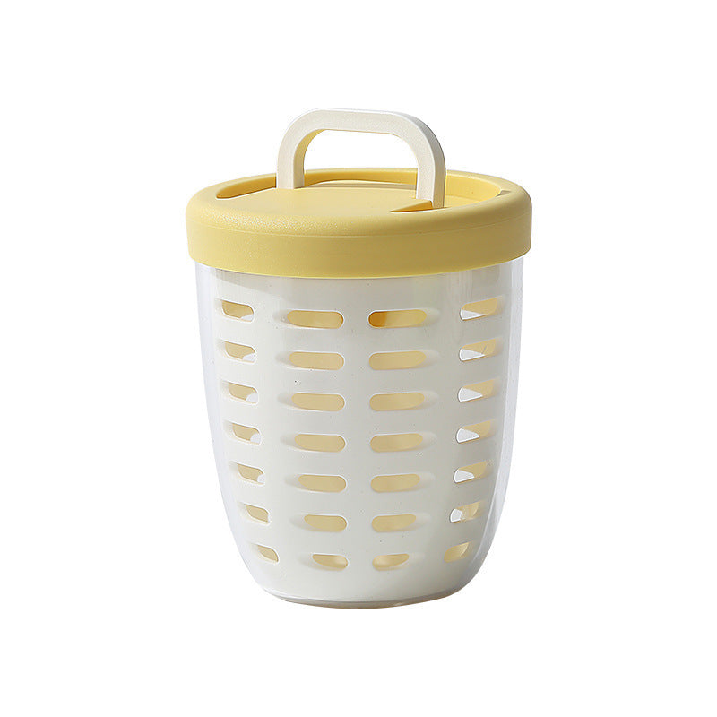 Draining Crisper Office Worker Portable Plastic Cup