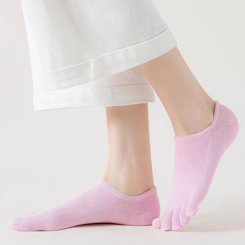 Women’s Summer Thin Deodorant Toe Socks
