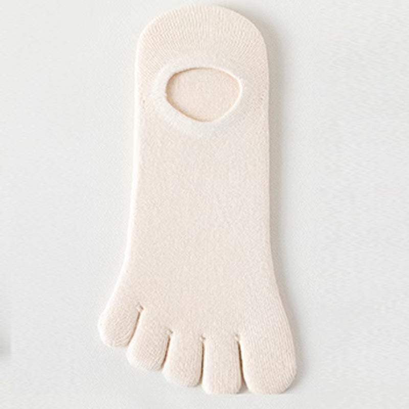 Women’s Summer Thin Deodorant Toe Socks