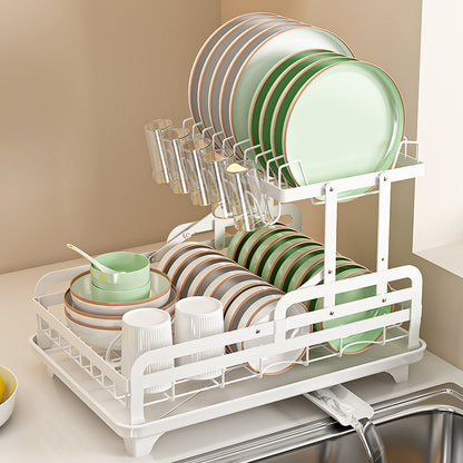 Foldable Kitchen Draining Countertop Dish Rack